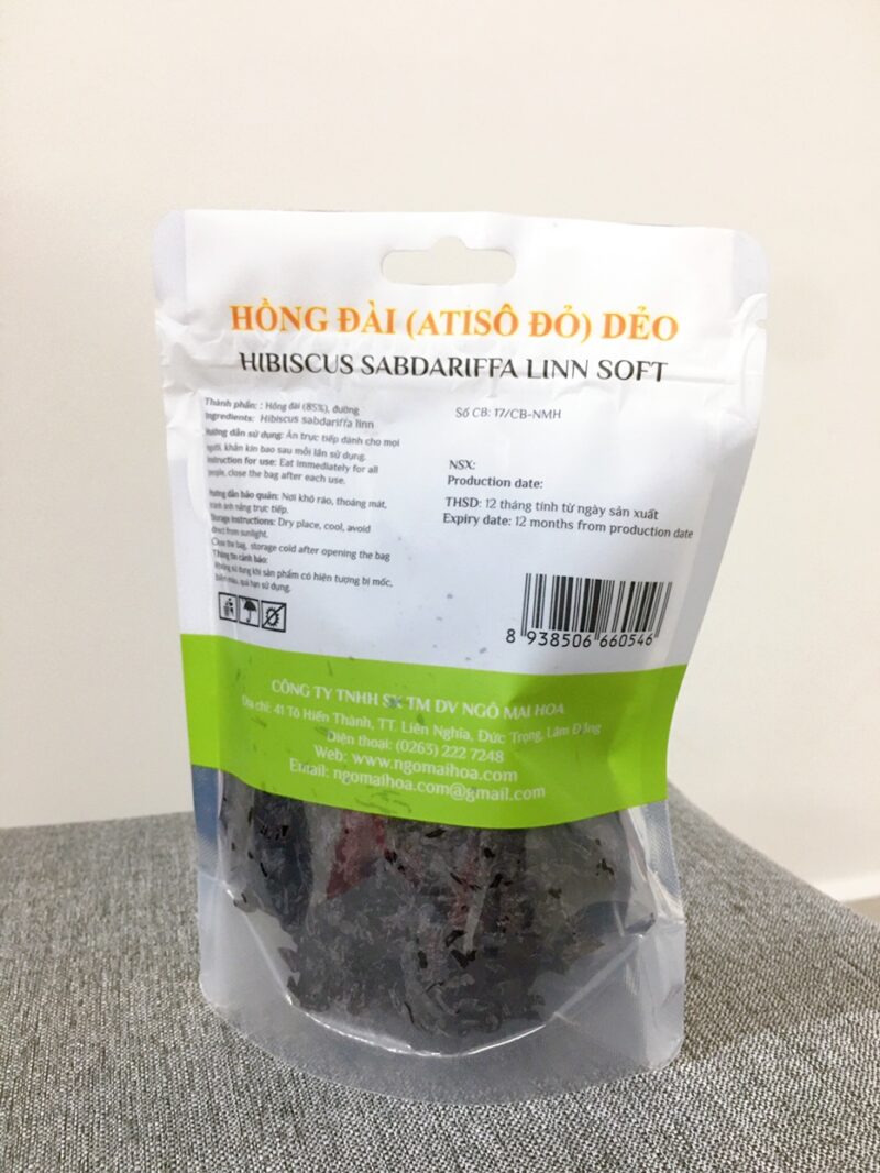 Hồng đài (atiso đỏ) dẻo 150g