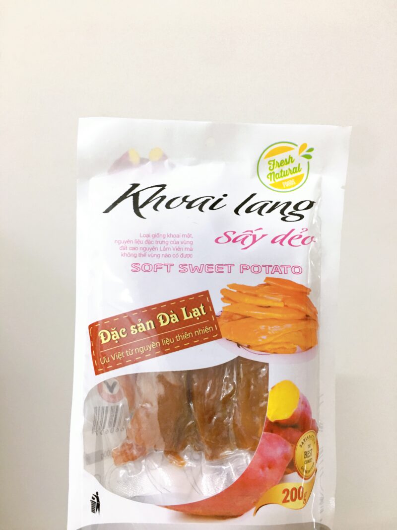 Khoai lang sấy dẻo 500g