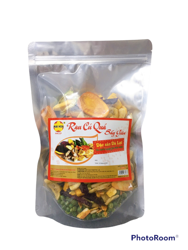 Rau củ quả sấy - 250g