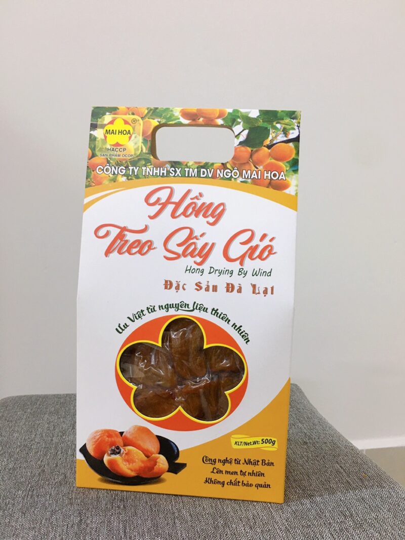 Hồng treo sấy gió gói 500g