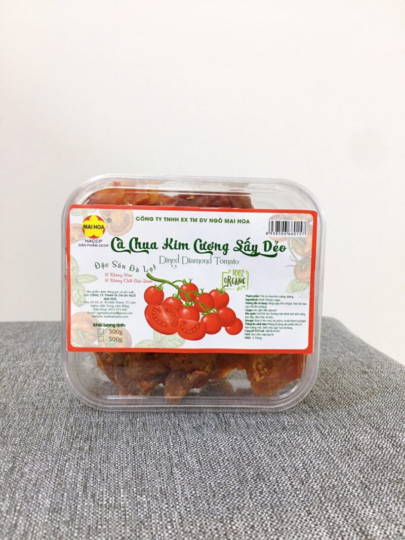 Cà chua kim cương sấy gói 250g