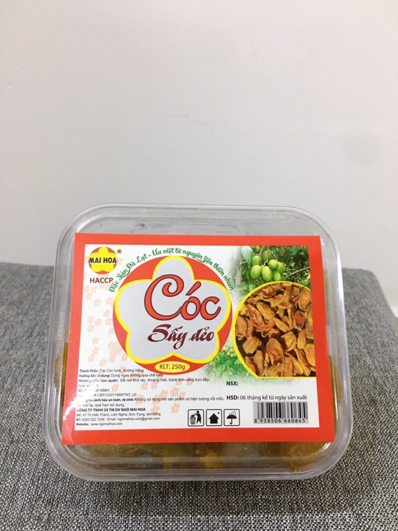 Cóc sấy dẻo gói 500g